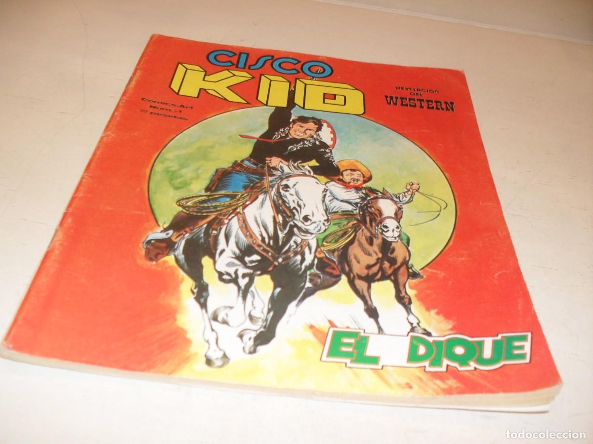 C&oacute;mics: CISCO KID N&ordm; 1,EL PRIMERO,EL DIQUE,DE 22,DE JOSE LUIS SALINAS,EN COLOR.VERTICE,1980