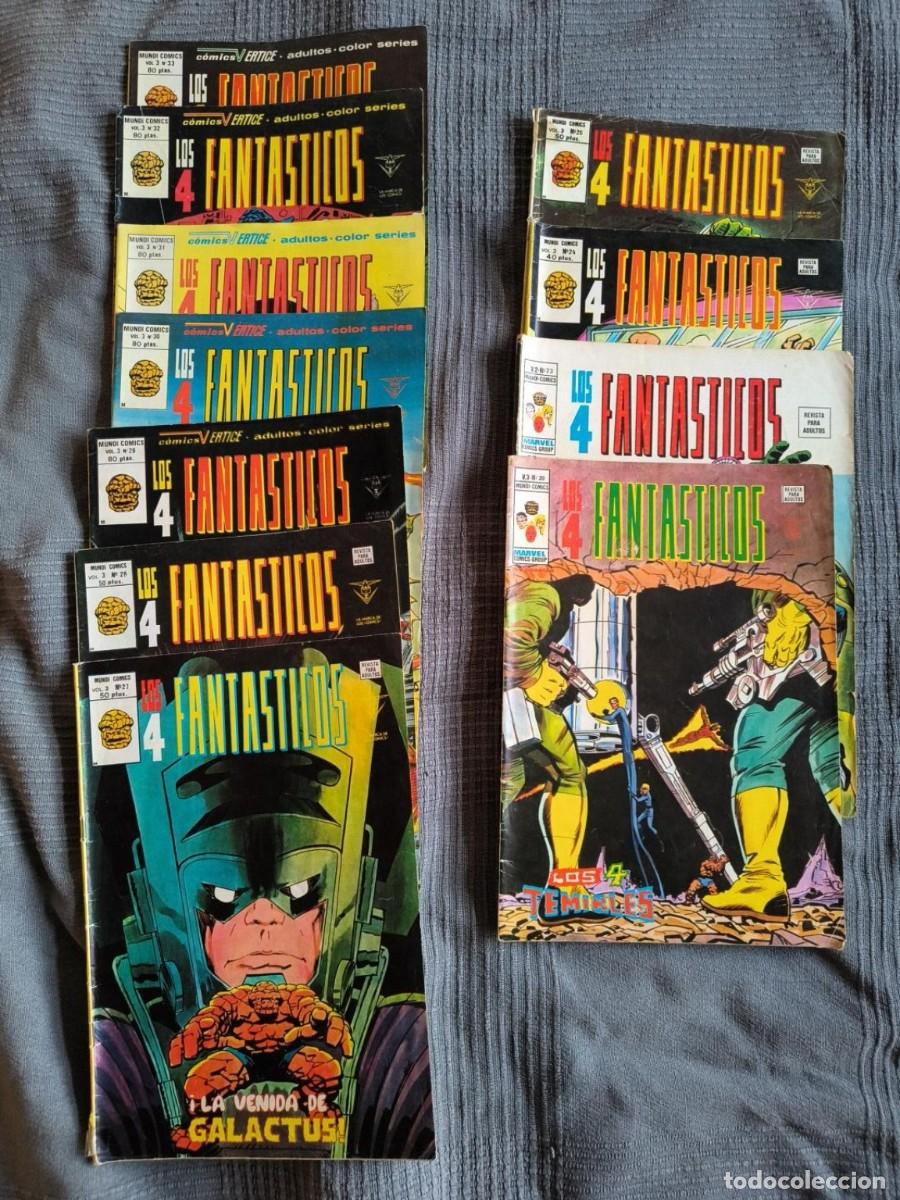 C&oacute;mics: OS 4 FANT&Aacute;STICOS V&Eacute;RTICE MUNDI COMICS &ndash; 11 N&Uacute;MEROS