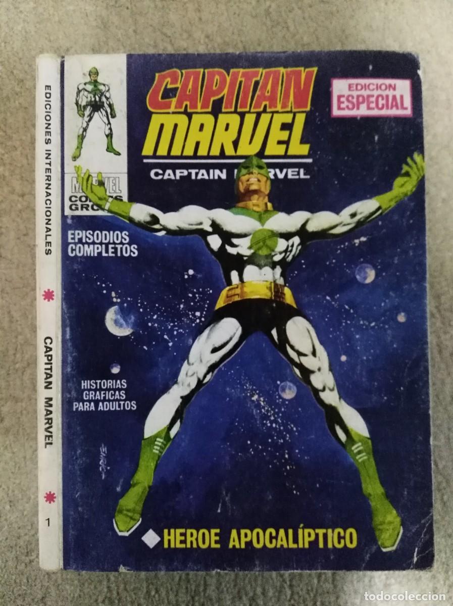 C&oacute;mics: Capitan Marvel 1.Vol.1.Vertice. 25 ptas