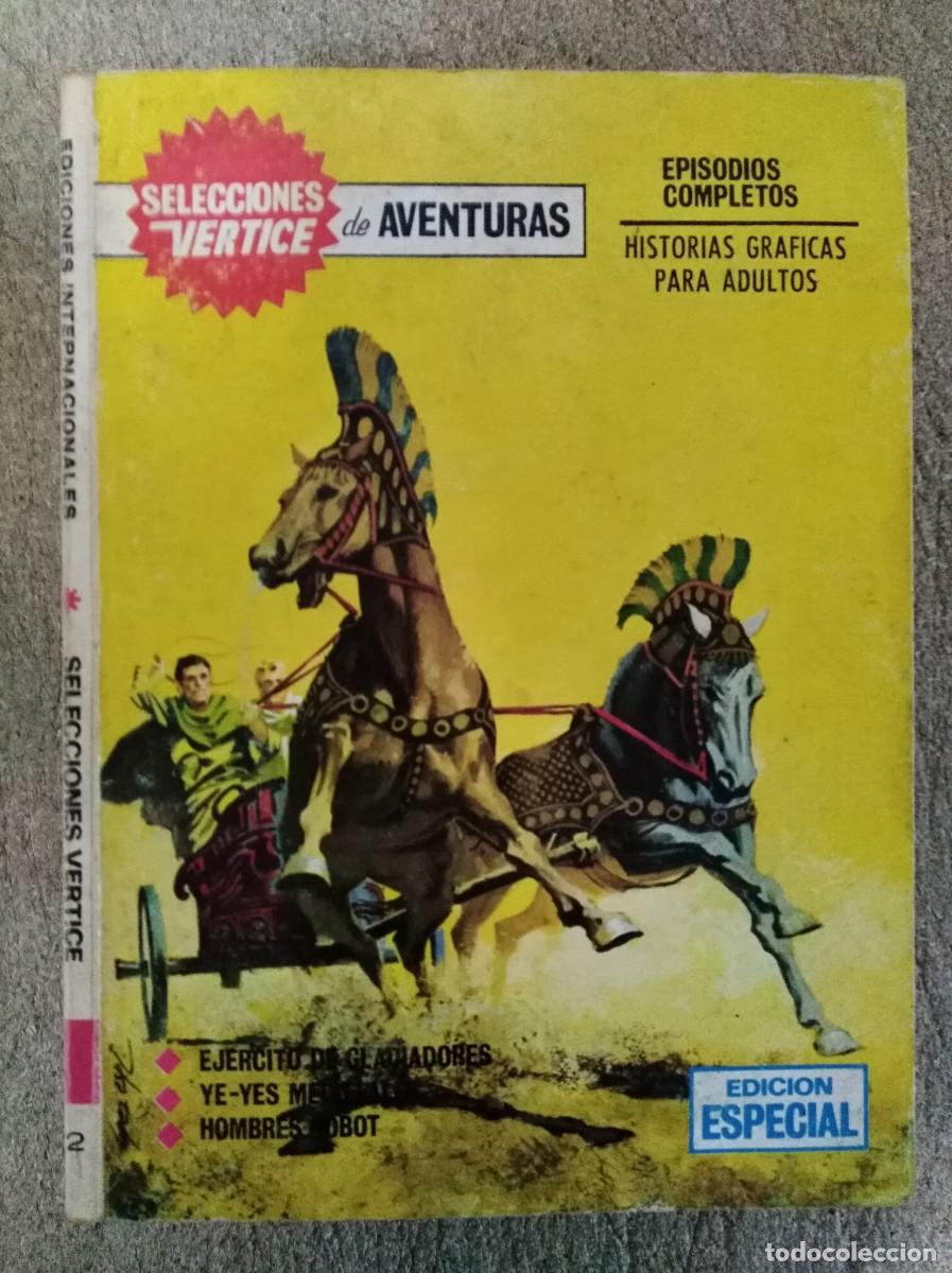 C&oacute;mics: Selecciones Vertice 2.Vertice. 25 ptas