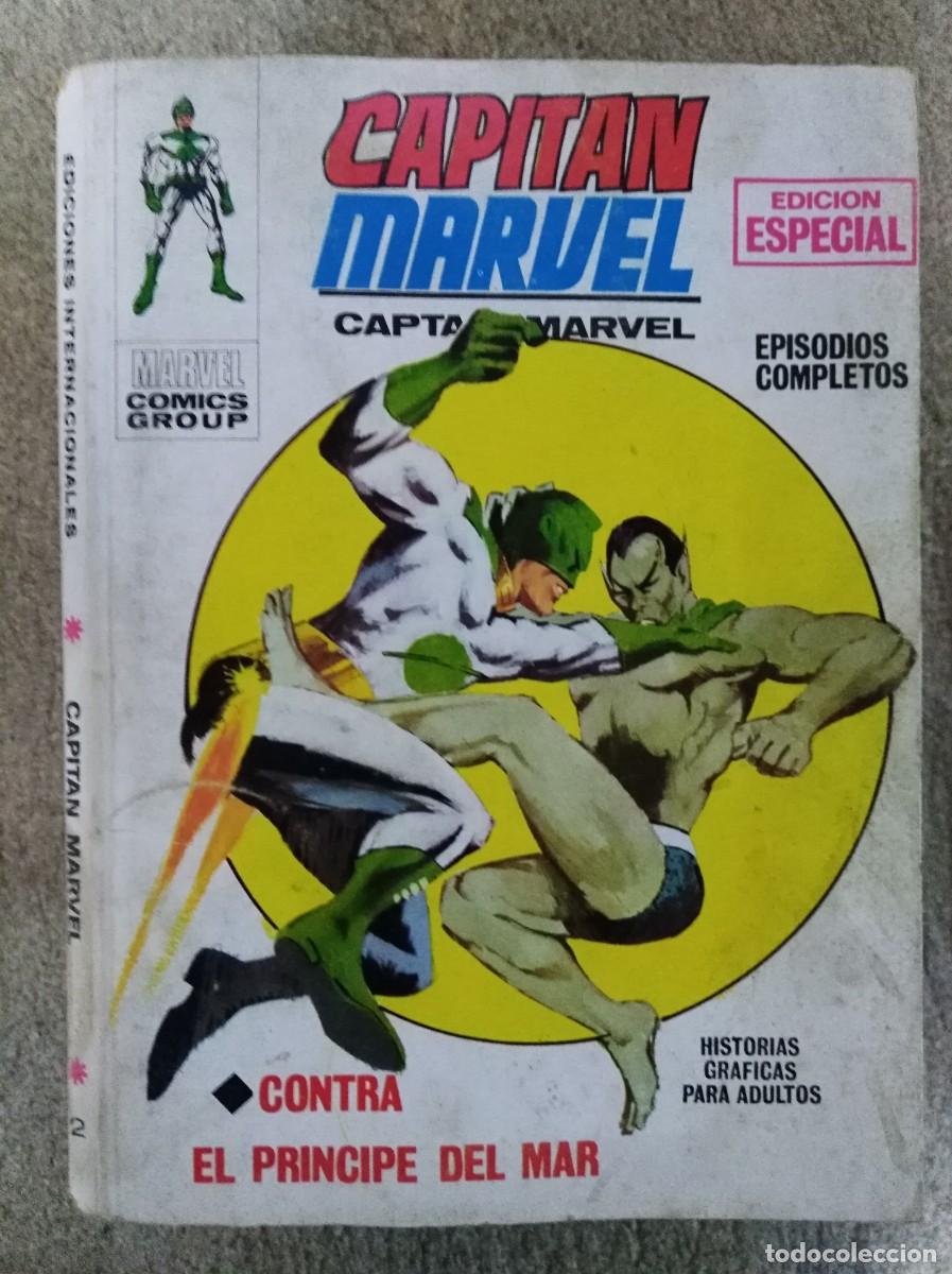 C&oacute;mics: Capitan Marvel 2.Vol.1.Vertice. 25 ptas