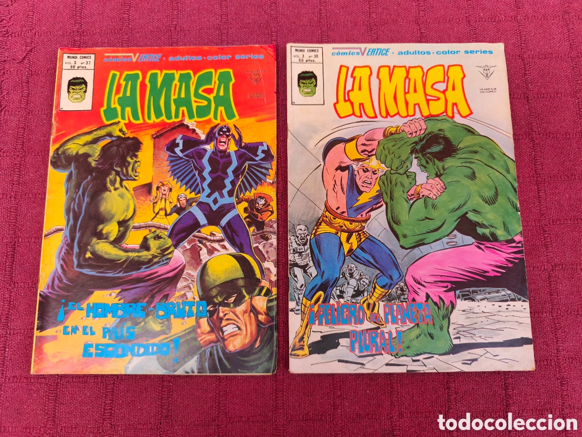 C&oacute;mics: LA MASA MUNDI COMICS 37 - LA MASA MUNDI COMICS 38 VOL.3 COMICS VERTICE