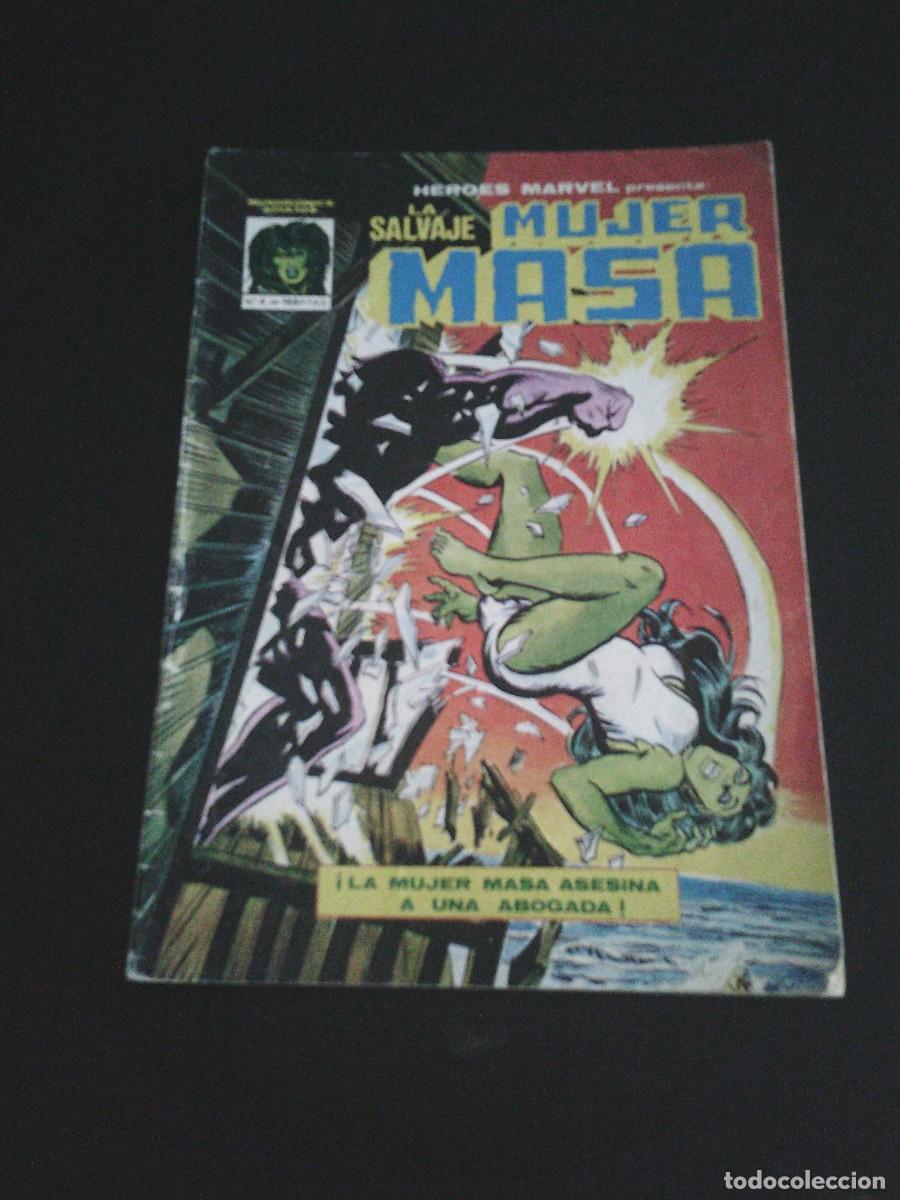C&oacute;mics: HEROES MARVEL - LA SALVAJE MUJER MASA - NUMERO 4 - VERTICE - MUNDICOMICS - GORBAUD - CJ 253