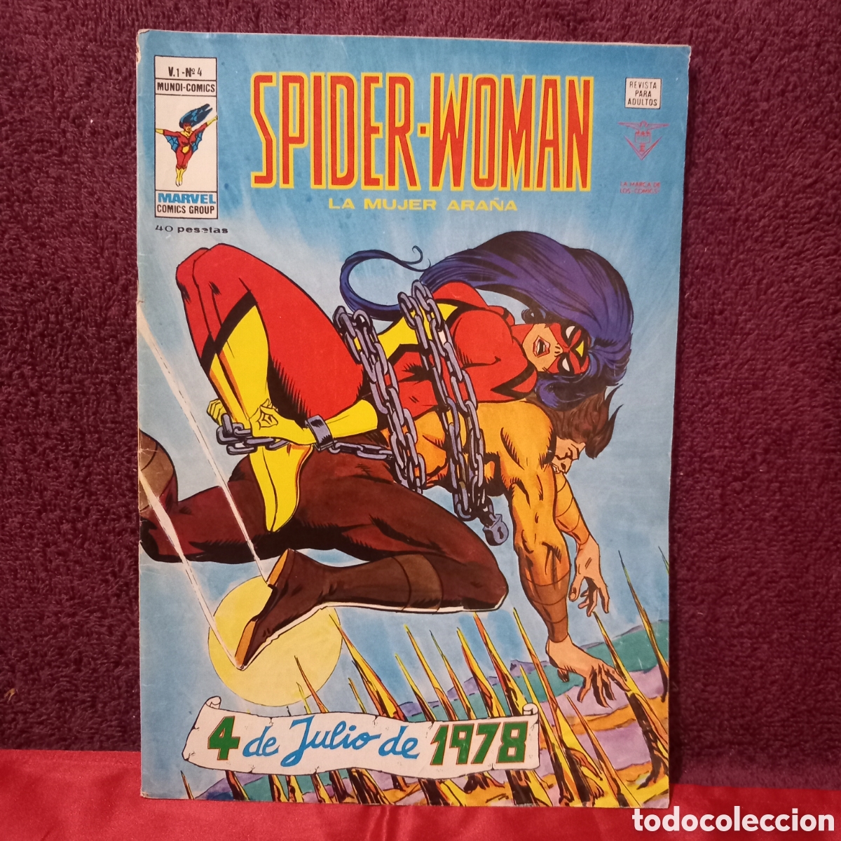 C&oacute;mics: COMIC VERTICE VOL 1 N&deg;4/SPIDER-WOMAN - Foto 1