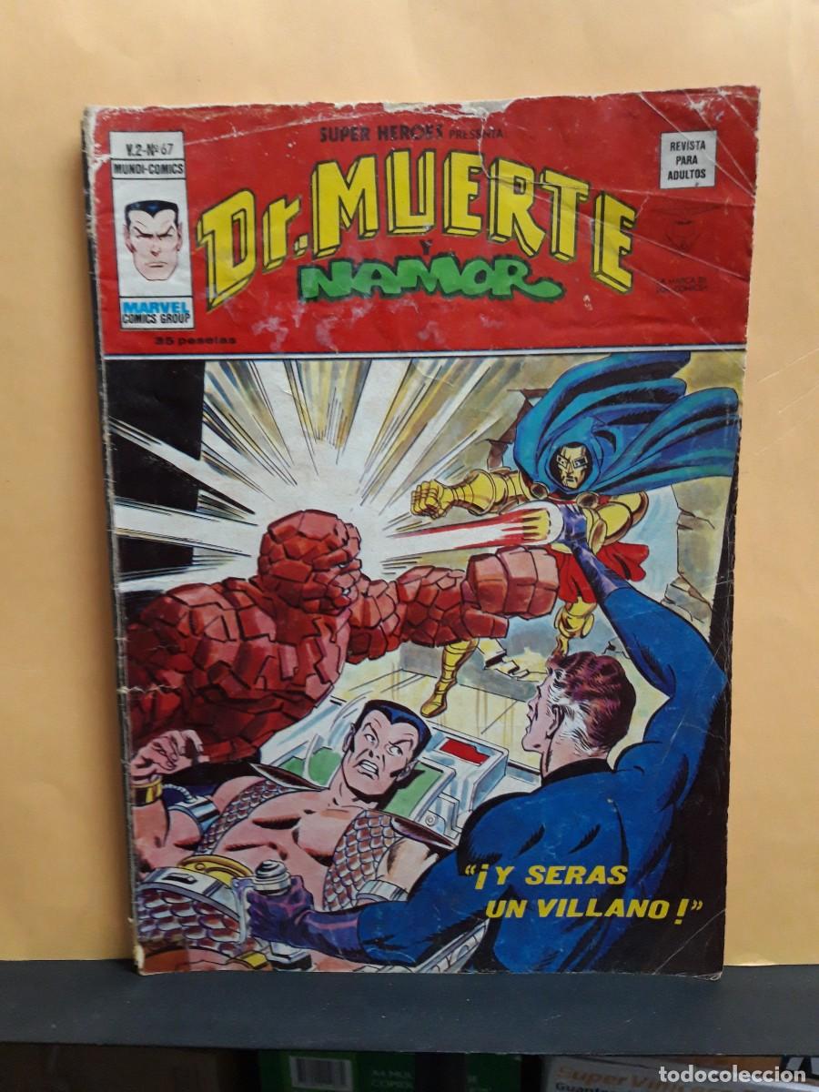 C&oacute;mics: SUPER H&Eacute;ROES. VOL 2. N&ordm; 67. V&Eacute;RTICE. DR. MUERTE Y NAMOR
