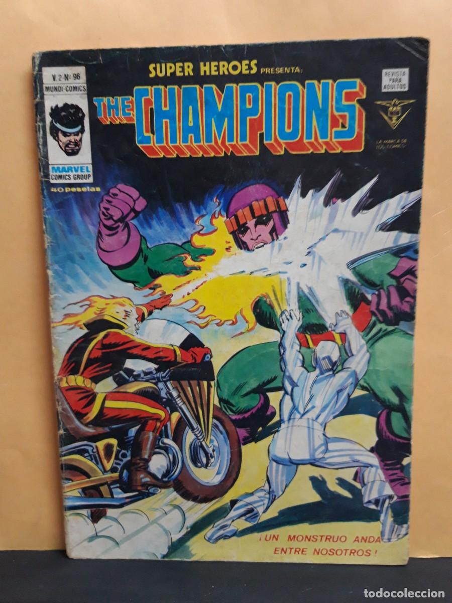 C&oacute;mics: SUPER H&Eacute;ROES. VOL 2. N&ordm; 96. THE CHAMPIONS. V&Eacute;RTICE