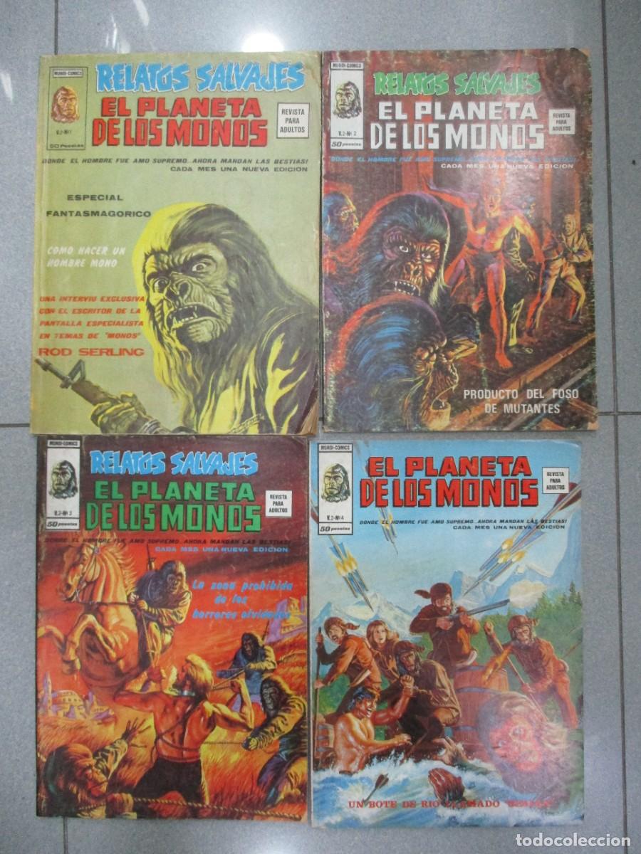Fumetti: COLECCION COMPLETA EL PLANETA DE LOS MONOS / SIMIOS 29 NUMEROS - RELATOS SALVAJES - VERTICE