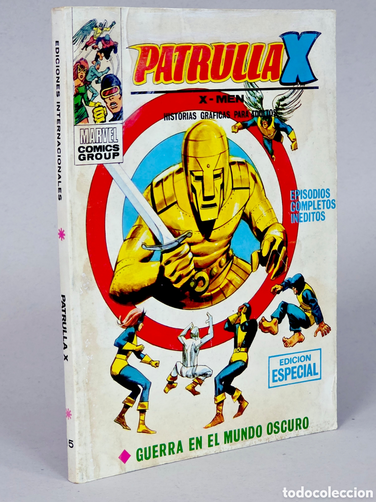 C&oacute;mics: C&Oacute;MIC PATRULLA X 15 GUERRA EN EL MUNDO OSCURO VOL.1 TACO VERTICE MARVEL VOLUMEN BUEN ESTADO
