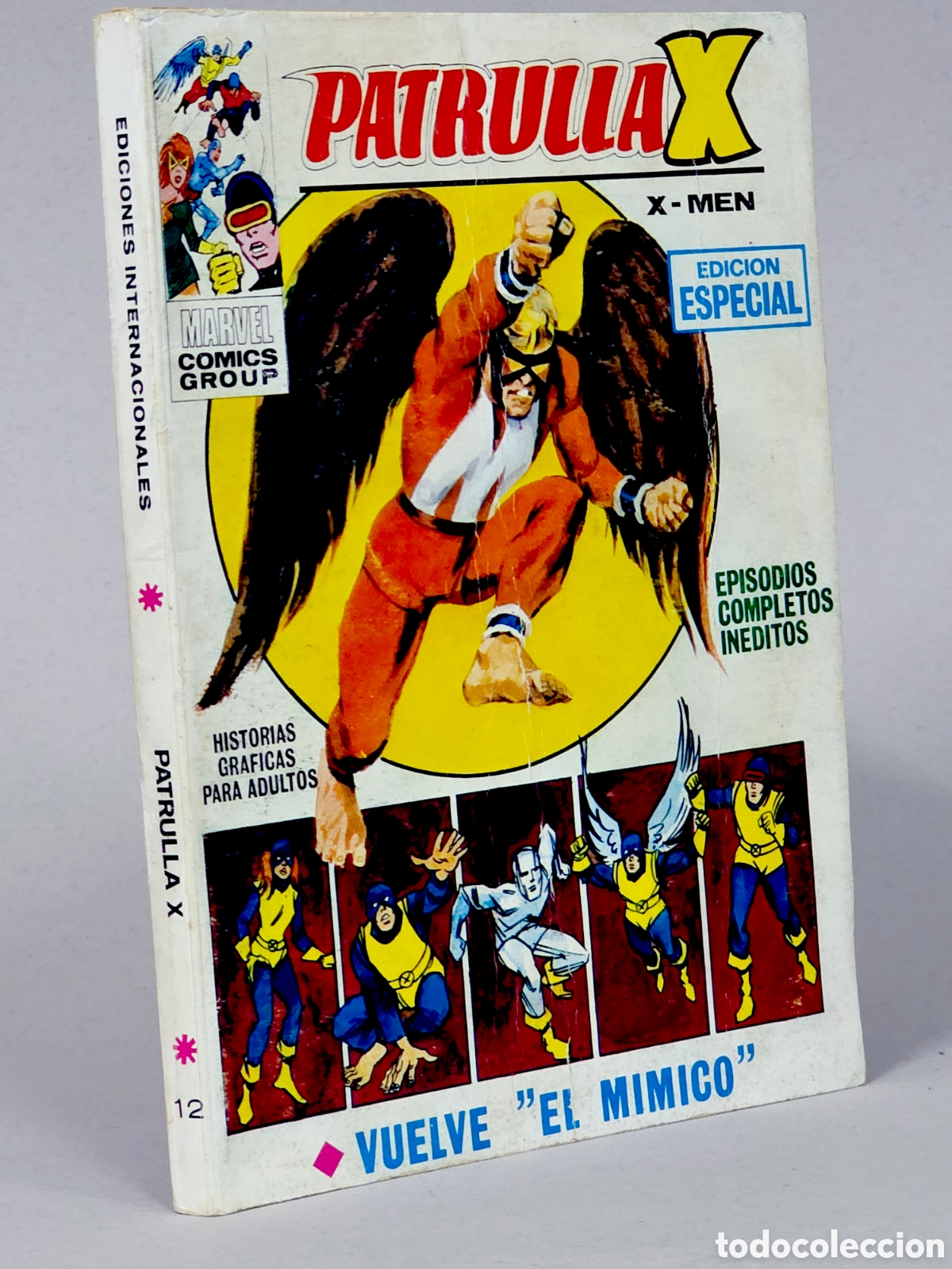 C&oacute;mics: C&Oacute;MIC PATRULLA X 12 VUELVE EL M&Iacute;MICO VOL.1 TACO VERTICE MARVEL VOLUMEN MUY BUEN ESTADO