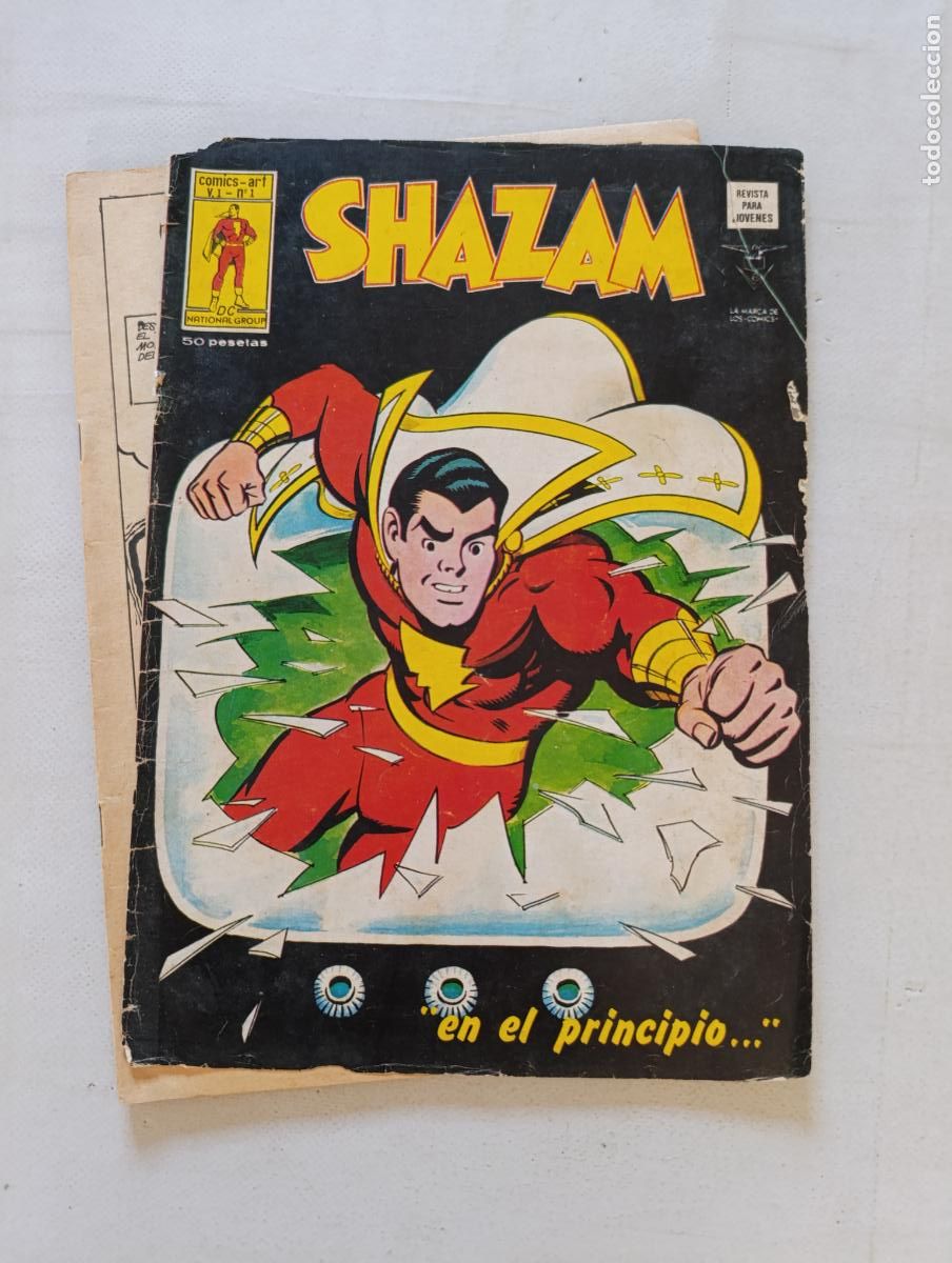 C&oacute;mics: SHAZAM V. 1 N&ordm; 1 - COMICS-ART - VERTICE (372)