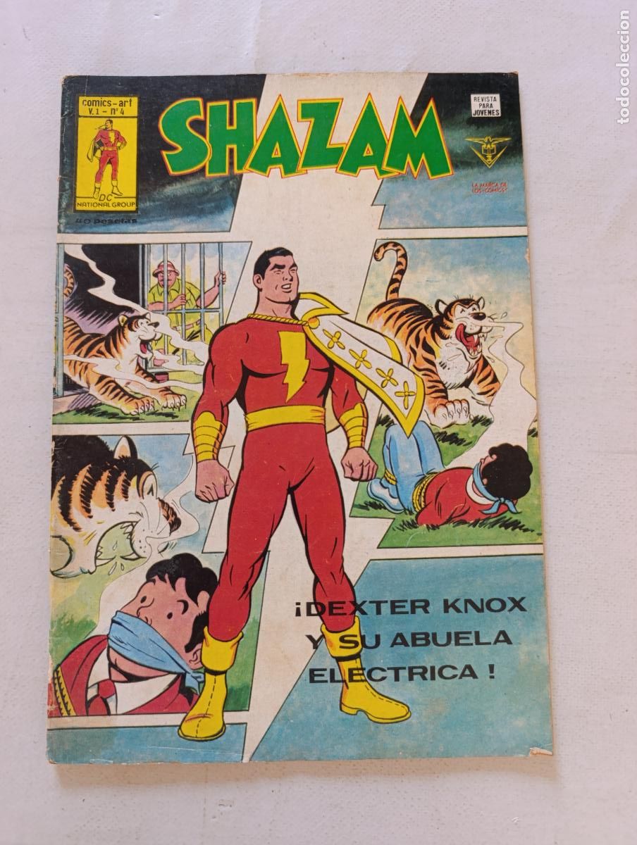 C&oacute;mics: SHAZAM V. 1 N&ordm; 4 - COMICS-ART - VERTICE (372)