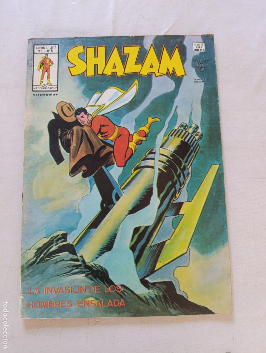 C&oacute;mics: SHAZAM V. 1 N&ordm; 5 - COMICS-ART - VERTICE (372)