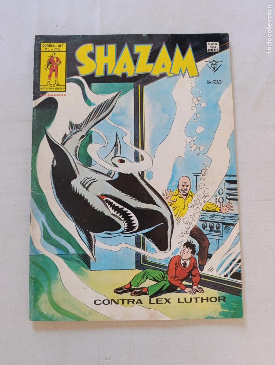 C&oacute;mics: SHAZAM V. 1 N&ordm; 6 - COMICS-ART - VERTICE (372)