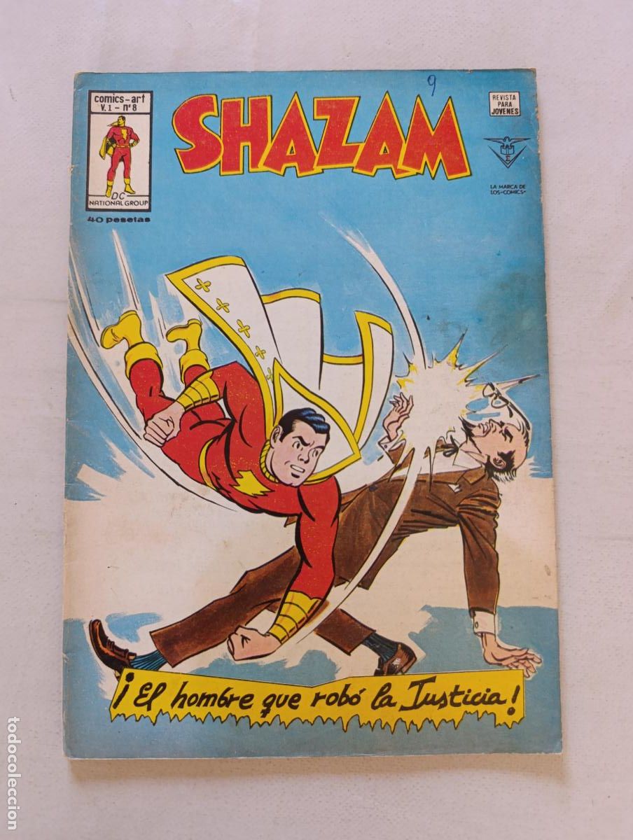 C&oacute;mics: SHAZAM V. 1 N&ordm; 8 - COMICS-ART - VERTICE (372)
