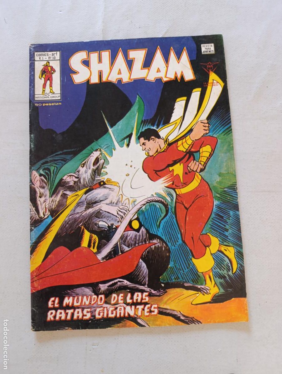 C&oacute;mics: SHAZAM V. 1 N&ordm; 10 - COMICS-ART - VERTICE (372)