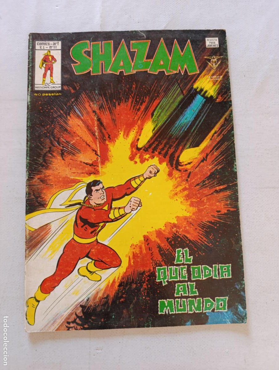 C&oacute;mics: SHAZAM V. 1 N&ordm; 11 - COMICS-ART - VERTICE (372)