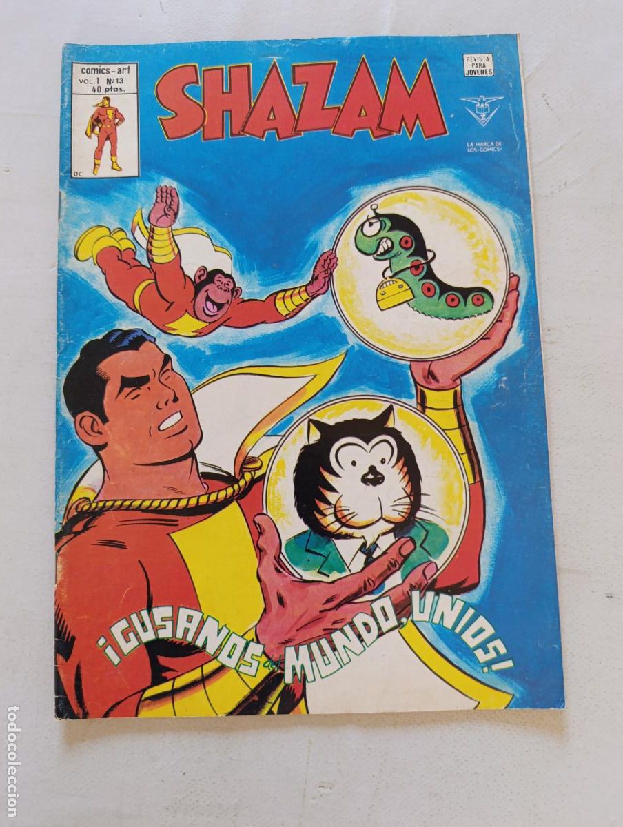 C&oacute;mics: SHAZAM V. 1 N&ordm; 13 - COMICS-ART - VERTICE (372)