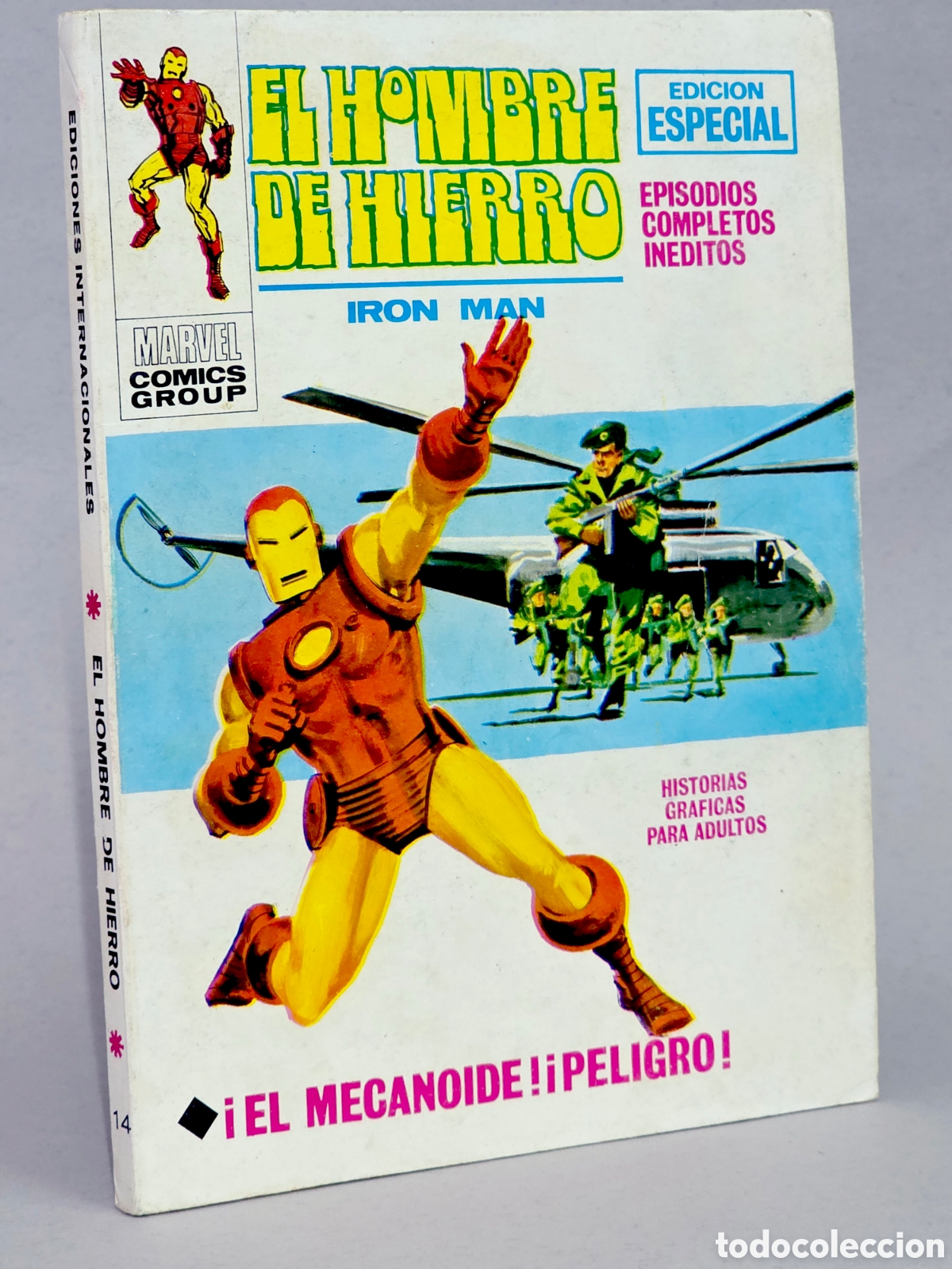 C&oacute;mics: C&Oacute;MIC EL HOMBRE DE HIERRO 14 MEGANOIDE PELIGRO VOL.1 VERTICE MARVEL TACO VOLUMEN EXCELENTE ESTADO