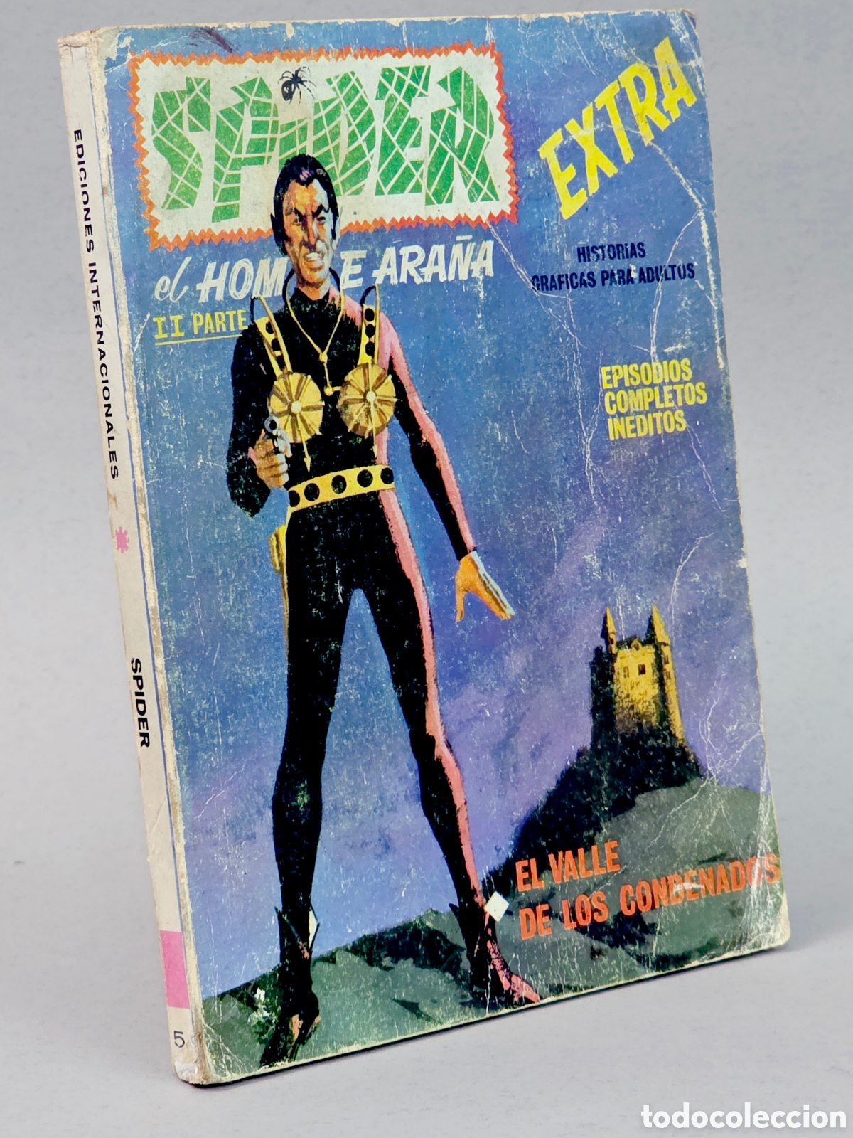 C&oacute;mics: C&Oacute;MIC SPIDER 5 EL VALLE DE LOS CONDENADOS VERTICE TACO FLEETWAY NORMAL ESTADO