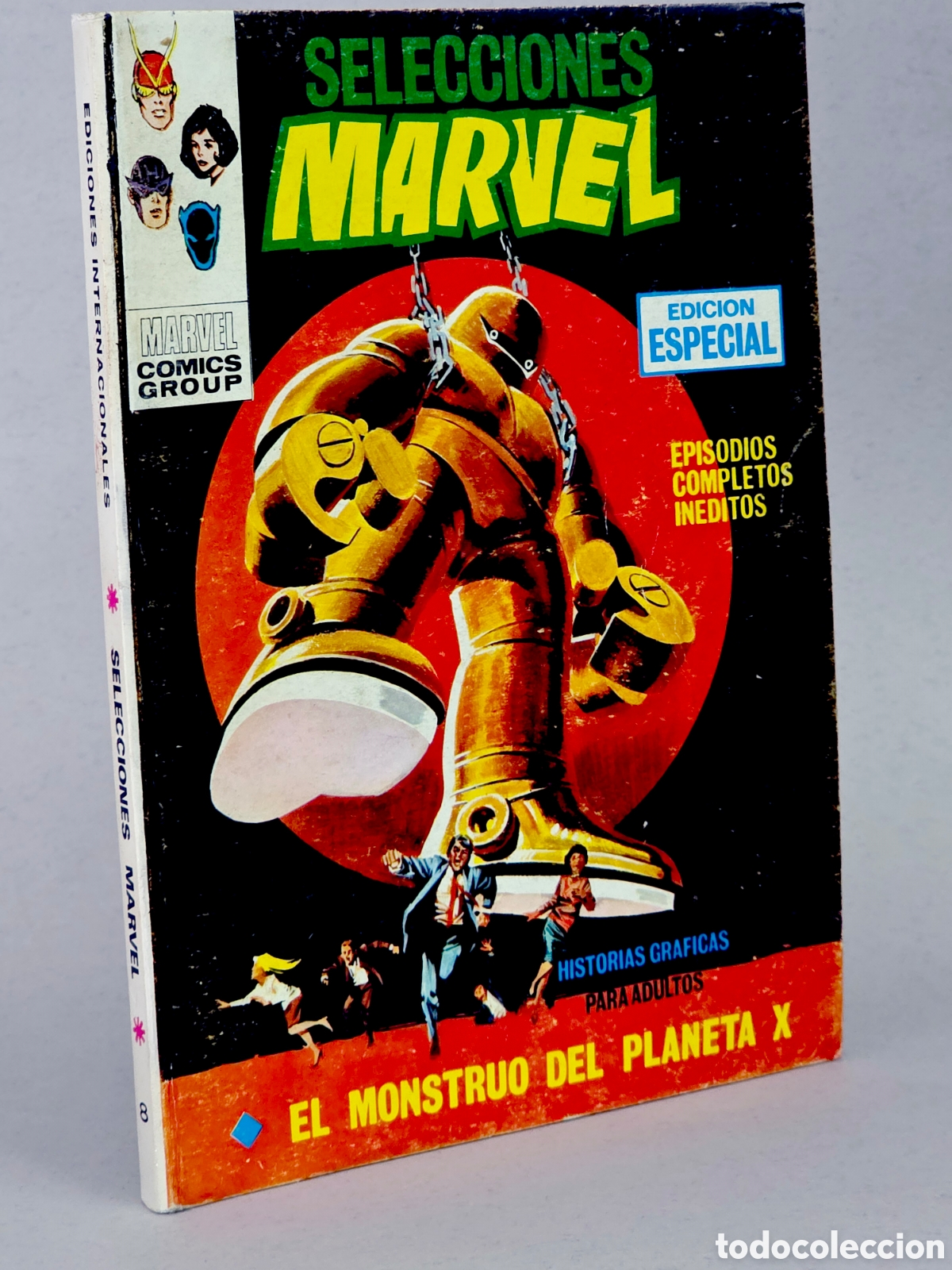 C&oacute;mics: C&Oacute;MIC SELECCIONES MARVEL 8 EL MONSTRUO DEL PLANETA X VERTICE TACO MUY BUEN ESTADO