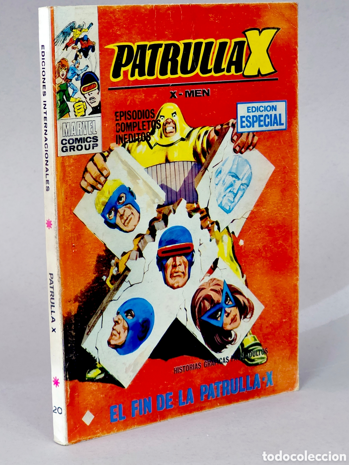 C&oacute;mics: C&Oacute;MIC PATRULLA X 20 EL FIN PRIMERA VOL.1 VERTICE MARVEL TACO VOLUMEN NORMAL/BUEN ESTADO