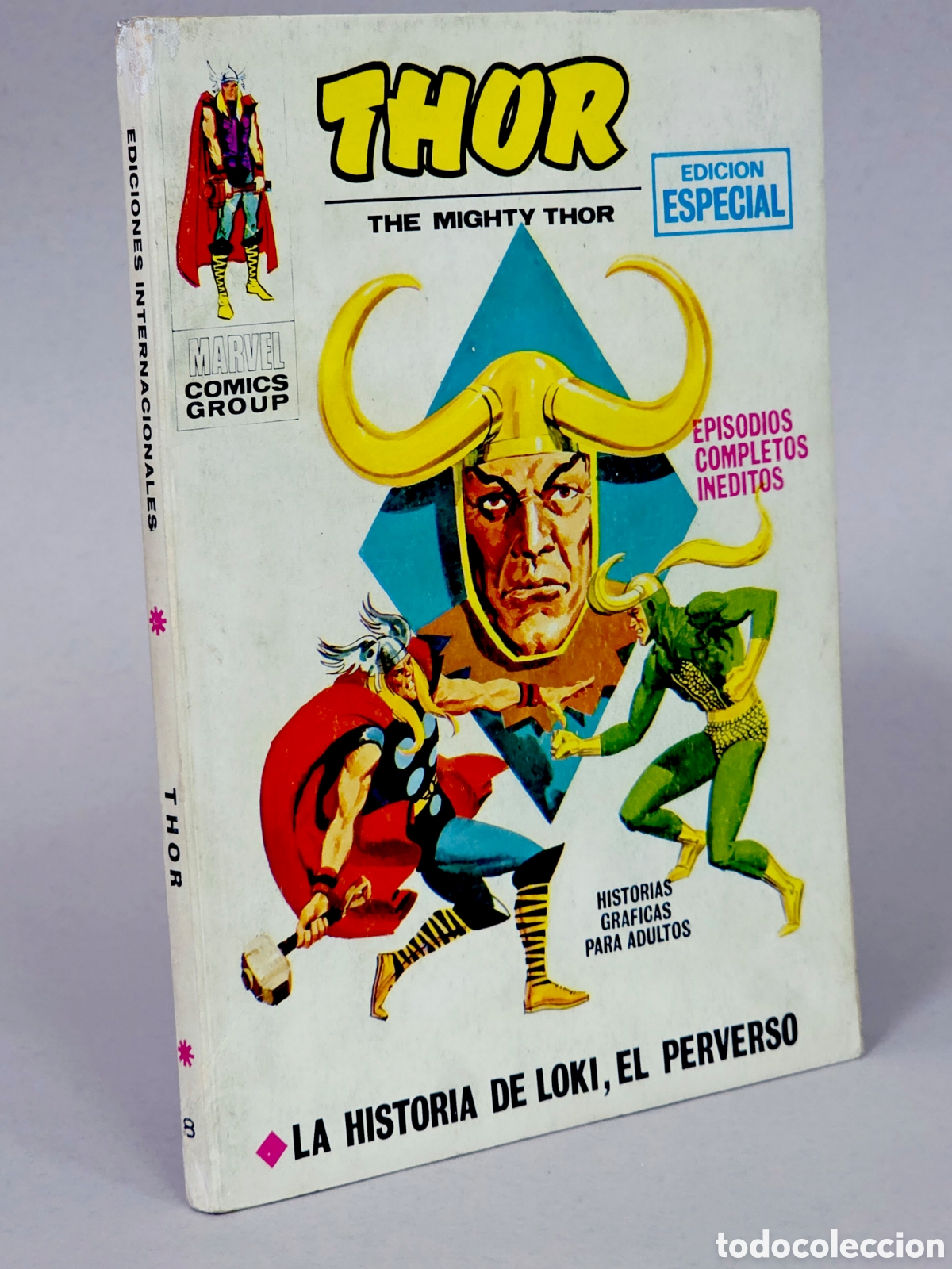 C&oacute;mics: C&Oacute;MIC THOR 8 LA HISTORIA DEL LOKI EL PERVERSO VOL.1 VERTICE MARVEL TACO VOLUMEN BUEN ESTADO