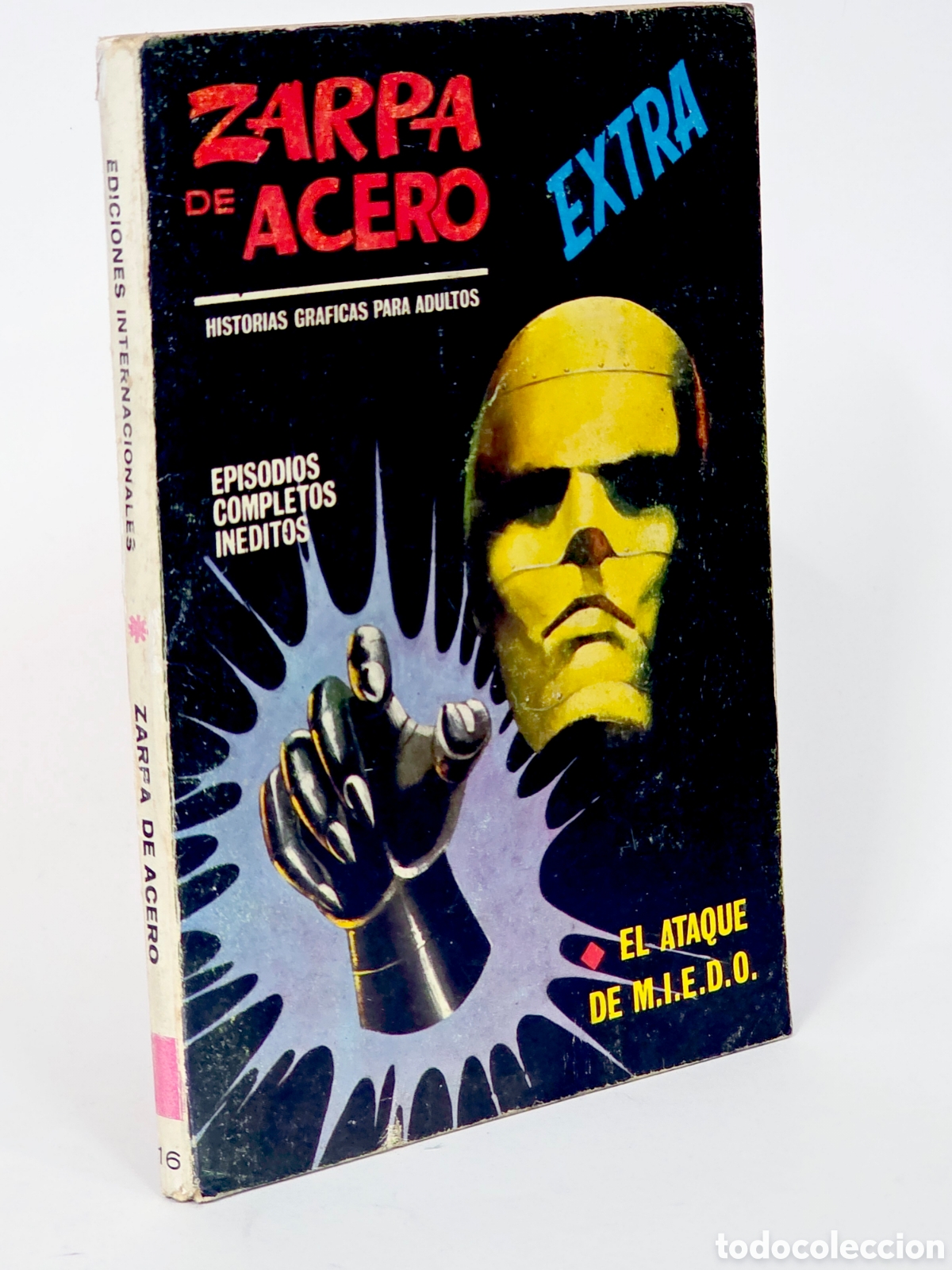C&oacute;mics: C&Oacute;MIC ZARPA DE ACERO 16 EL ATAQUE DE MIEDO VERTICE TACO EDICIONES INTERNACIONALES BUEN ESTADO