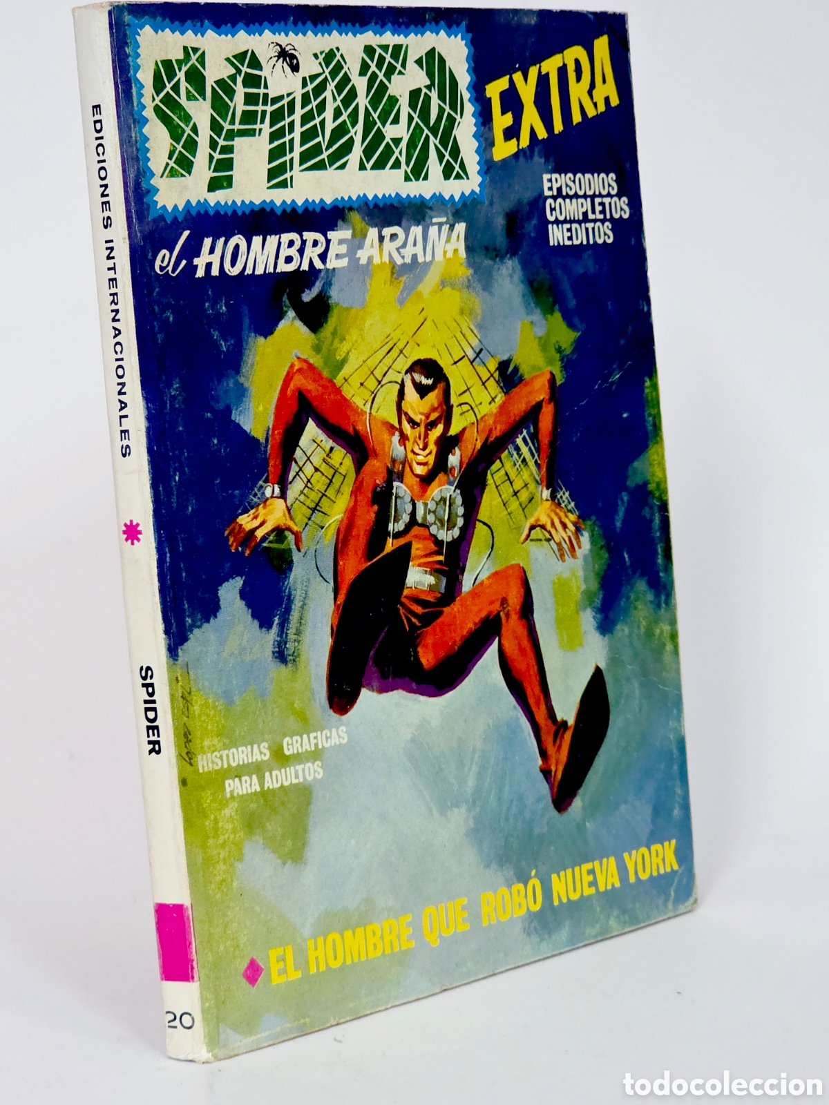 C&oacute;mics: C&Oacute;MIC SPIDER 20 EL HOMBRE QUE ROB&Oacute; NUEVA YORK VERTICE TACO CASI EXCELENTE ESTADO