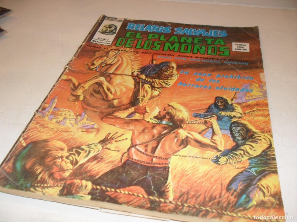 C&oacute;mics: EL PLANETA DE LOS MONOS,VOL 2.N&ordm; 3,DE 29,CON ENTREVISTA A RODDY MCDOWLL.VERTICE,1977
