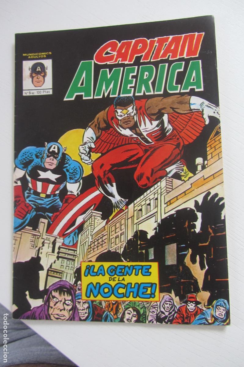 C&oacute;mics: CAPITAN AMERICA N&ordm; 5 - 82. MUNDICOMICS. VERTICE ARX63