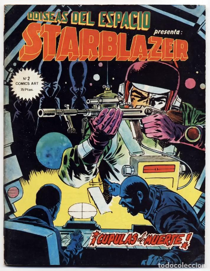 C&oacute;mics: ODISEAS DEL ESPACIO STARBLAZER N&ordm; 2 CUPULAS DE MUERTE VERTICE LITERACOMIC 1980