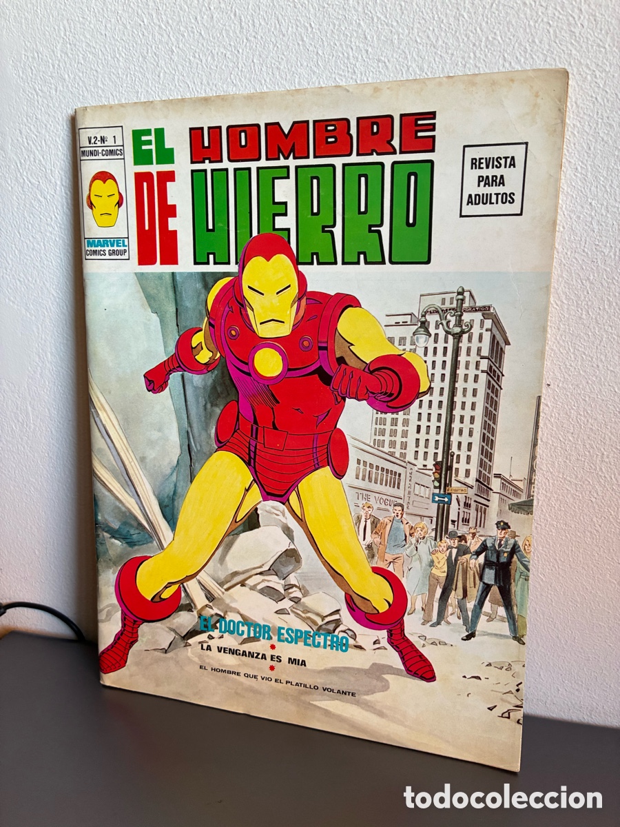C&oacute;mics: El hombre de hierro vol. 2 n&uacute;mero 1 v&eacute;rtice