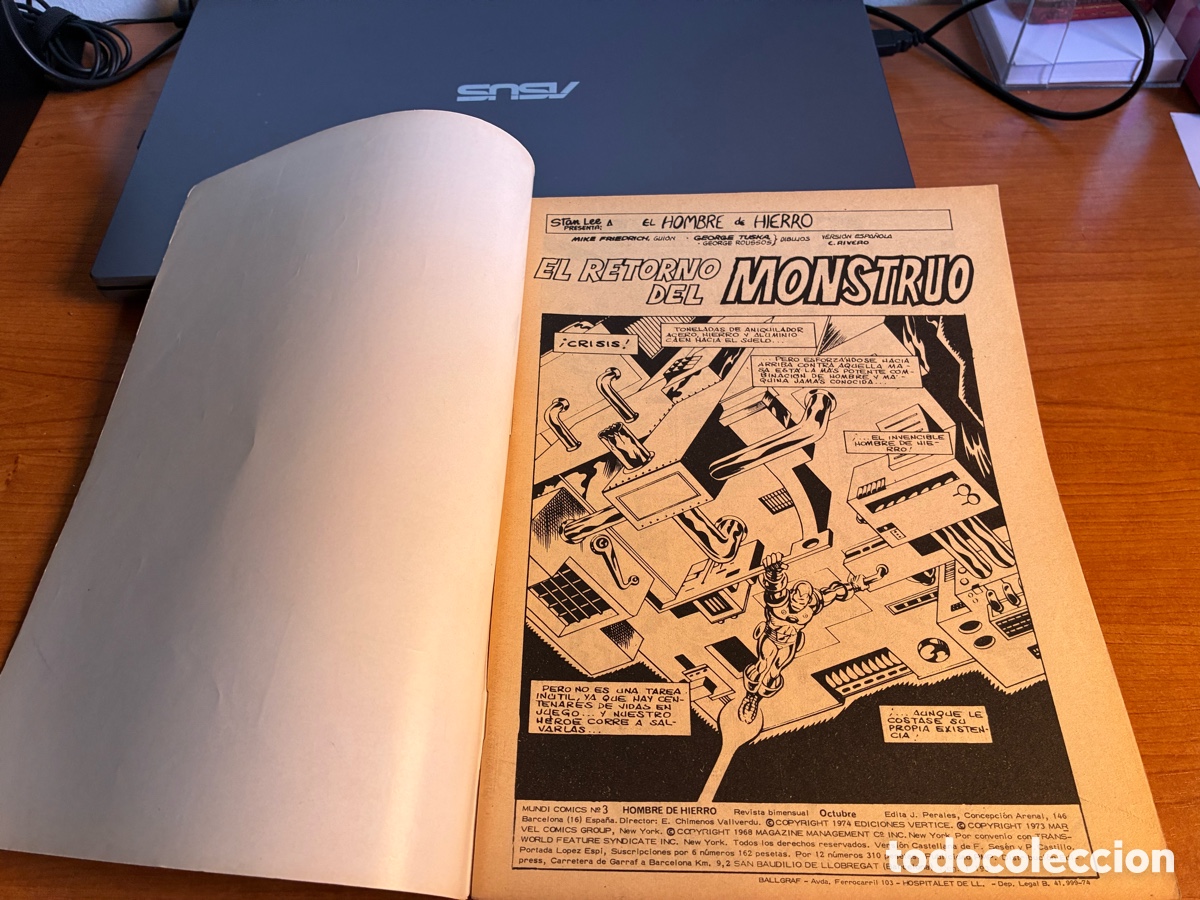 C&oacute;mics: El hombre de hierro vol. 2 n&uacute;mero 3 v&eacute;rtice - Foto 3