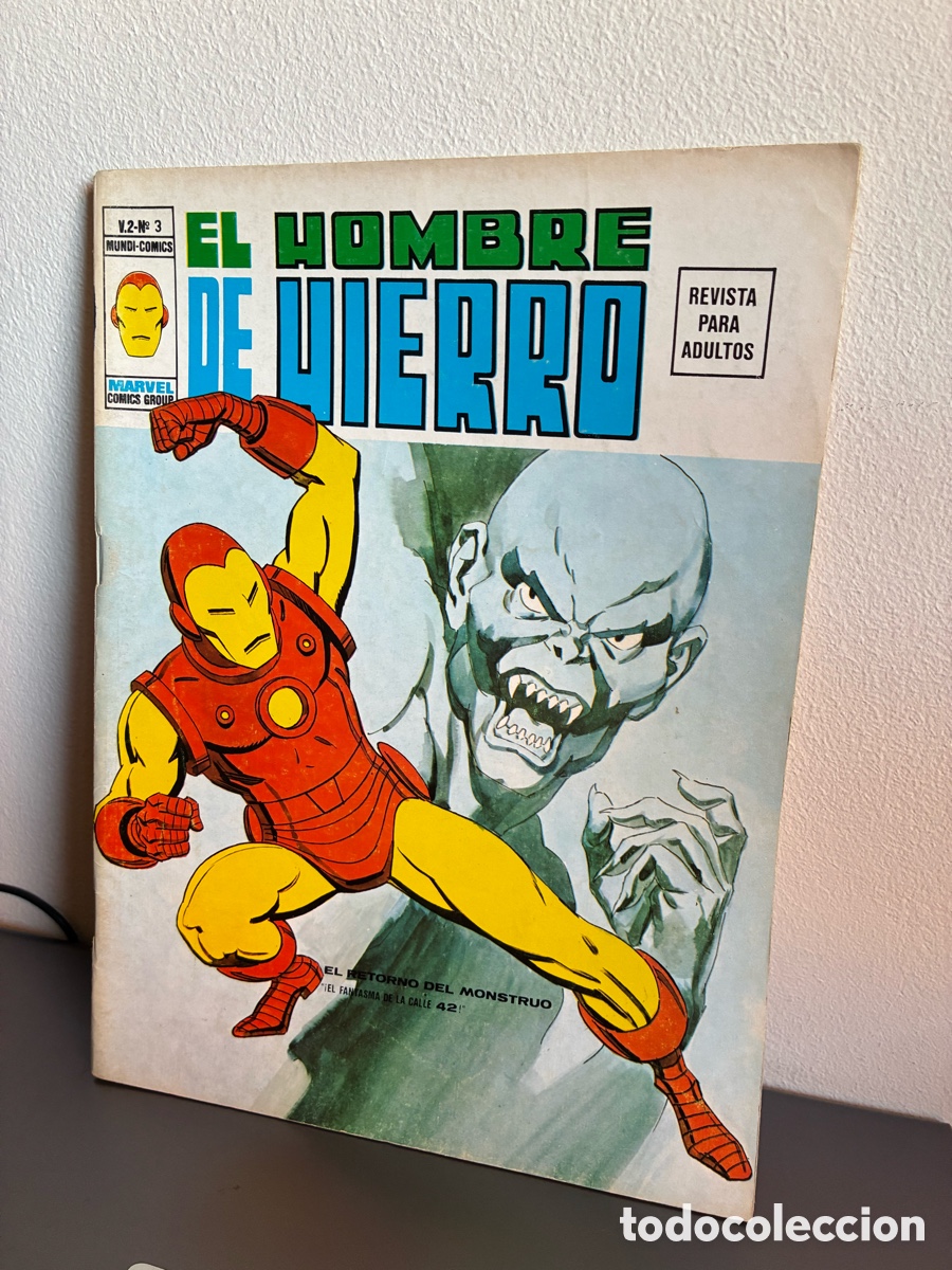 C&oacute;mics: El hombre de hierro vol. 2 n&uacute;mero 3 v&eacute;rtice