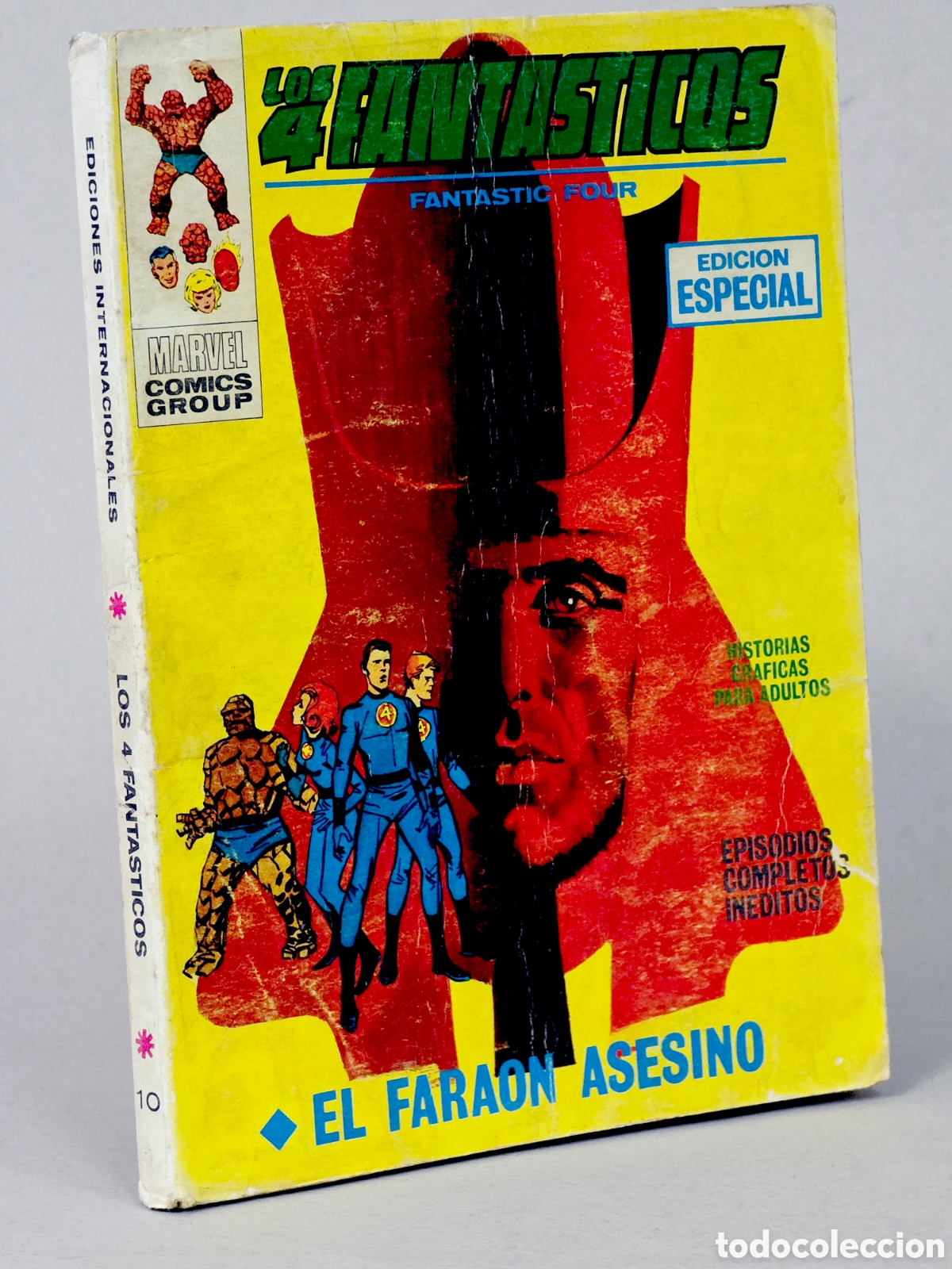 C&oacute;mics: C&Oacute;MIC LOS 4 FANT&Aacute;STICOS 10 EL FARA&Oacute;N ASESINO VOL.1 VERTICE TACO MARVEL VOLUMEN NORMAL ESTADO