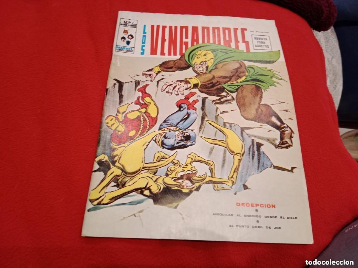 Fumetti: LOS VENGADORES VOL 2 N&ordm;2 -DECEPCION - EDICIONES VERTICE 1974 BUEN ESTADO