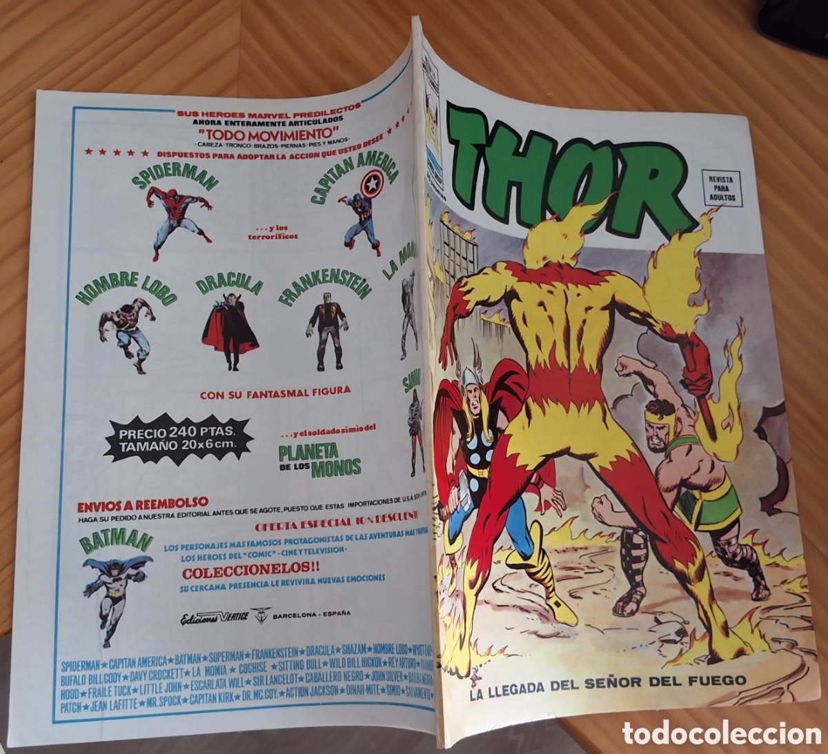 C&oacute;mics: Thor mundi comics volumen 2 n&uacute;mero 16 de kiosko - Foto 1