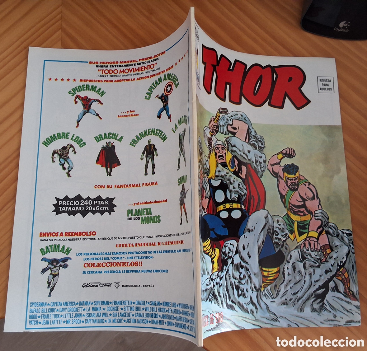 C&oacute;mics: Thor mundi comics volumen 2 n&uacute;mero 17 de kiosko