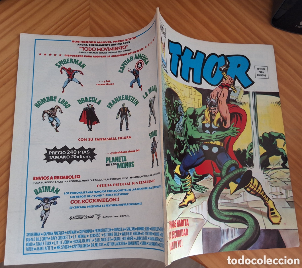 C&oacute;mics: Thor mundi comics volumen 2 n&uacute;mero 18 de kiosko