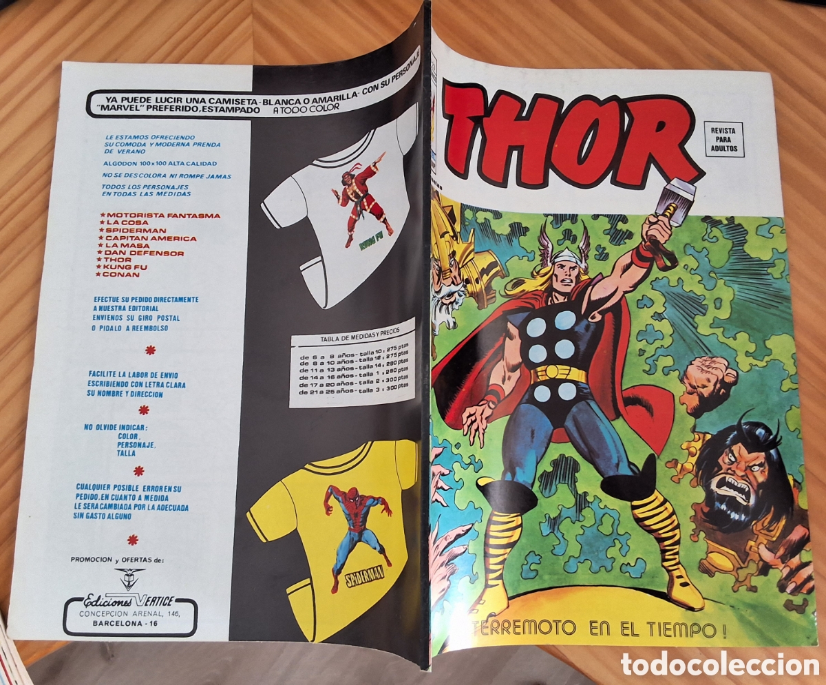 C&oacute;mics: Thor mundi comics volumen 2 n&uacute;mero 23 de kiosko