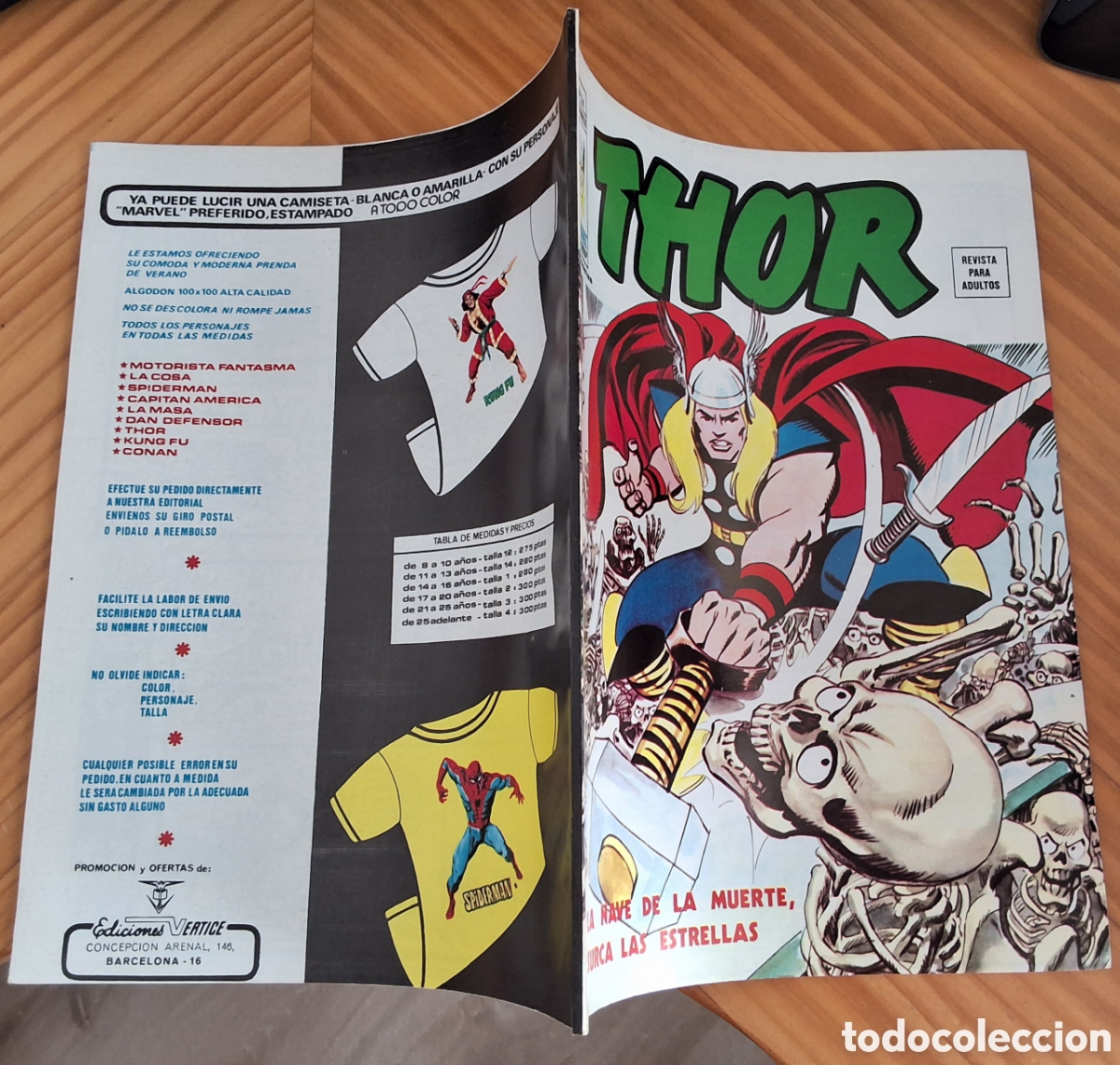 C&oacute;mics: Thor mundi comics volumen 2 n&uacute;mero 24 de kiosko
