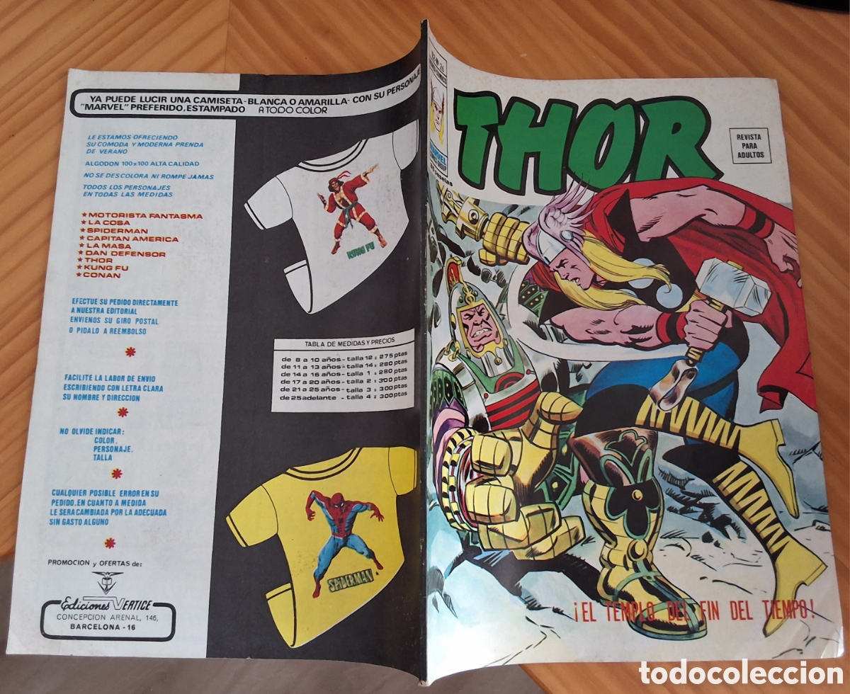 C&oacute;mics: Thor mundi comics volumen 2 n&uacute;mero 26 de kiosko