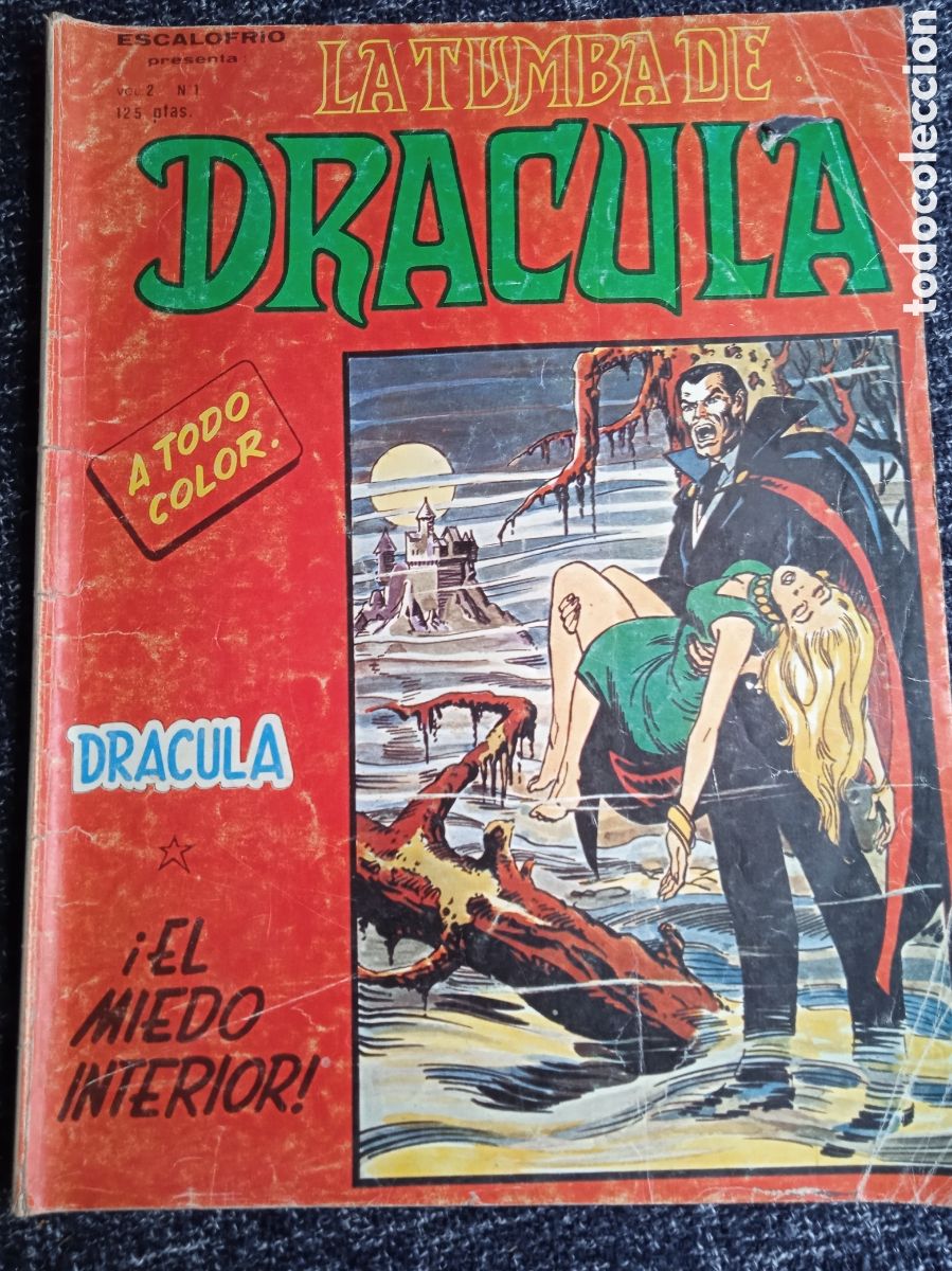 C&oacute;mics: LA TUMBA DE DRACULA VOL 2 - N&ordm; 1 ( VERTICE COLOR )