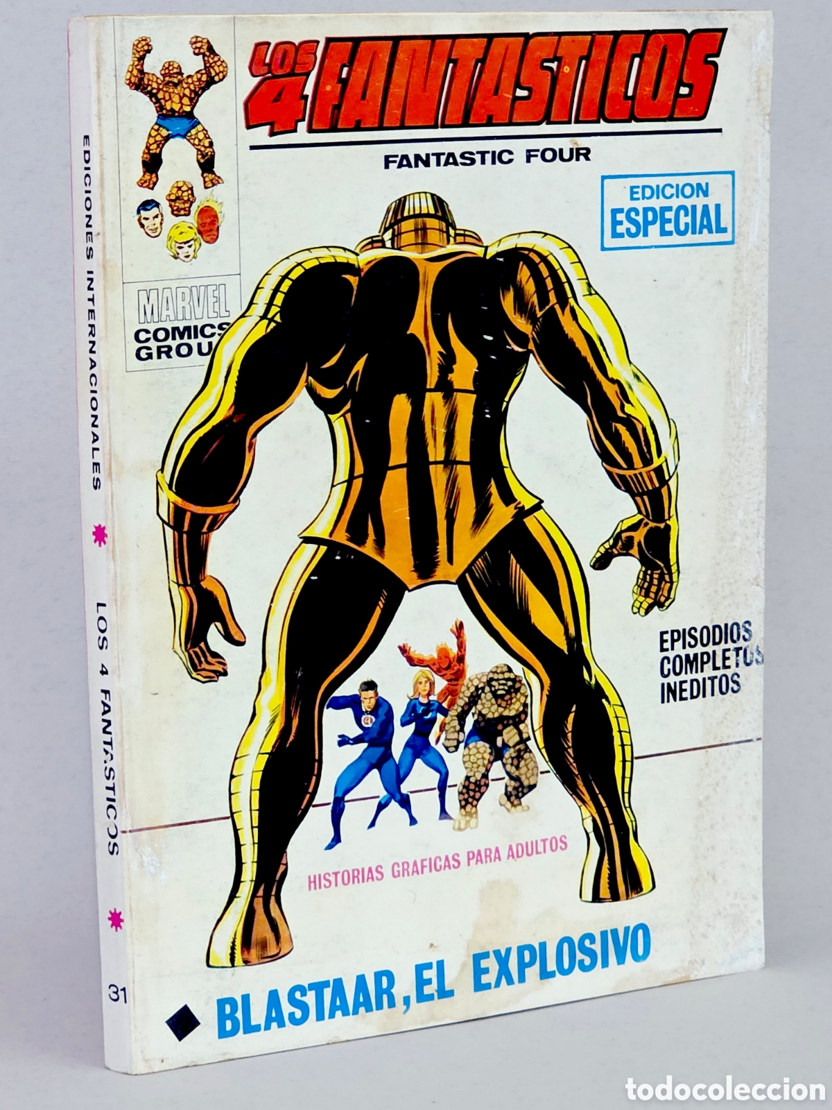 C&oacute;mics: C&Oacute;MIC LOS 4 FANT&Aacute;STICOS 31 BLASTAAR EL EXPLOSIVO VOL.1 VERTICE TACO MARVEL VOLUMEN BUEN ESTADO