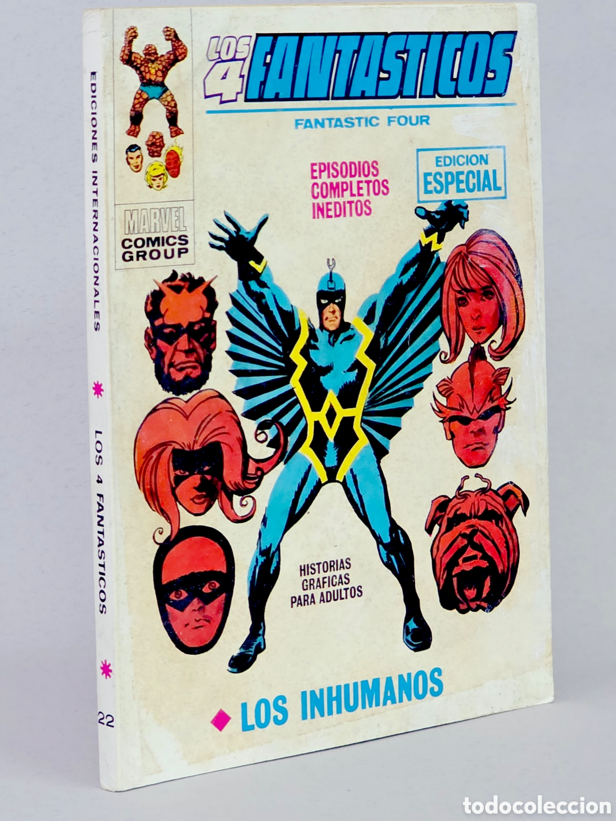 C&oacute;mics: C&Oacute;MIC LOS 4 FANT&Aacute;STICOS 22 LOS INHUMANOS VOL.1 VERTICE TACO MARVEL VOLUMEN BUEN ESTADO