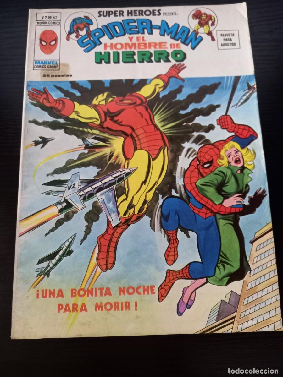 C&oacute;mics: Super Heroes Vol 2 n&ordm; 62 - Spiderman y El Hombre de Hierro