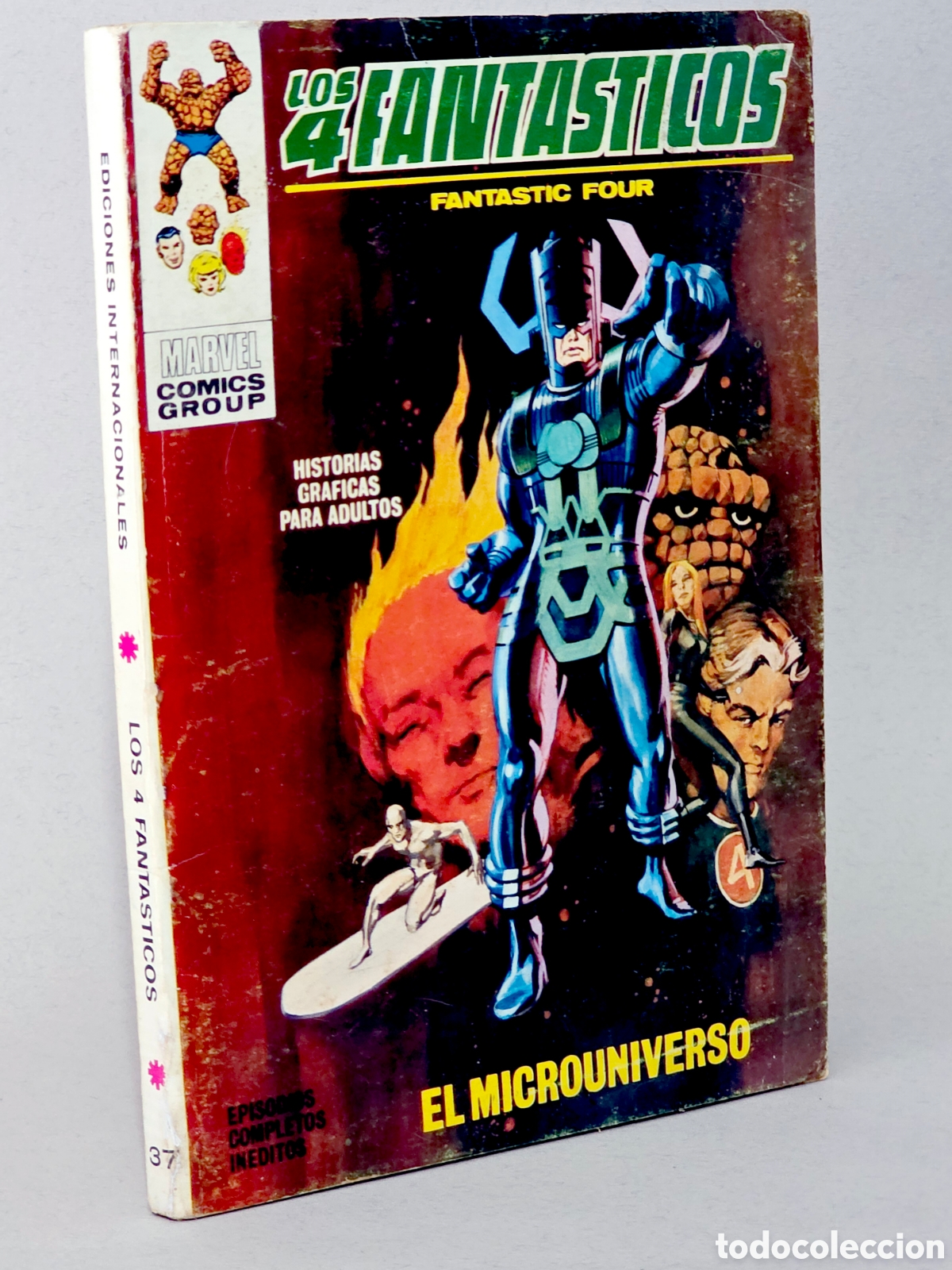 C&oacute;mics: C&Oacute;MIC LOS 4 FANT&Aacute;STICOS 37 EL MICRONIVERSO VOL.1 VERTICE TACO MARVEL VOLUMEN MUY BUEN ESTADO