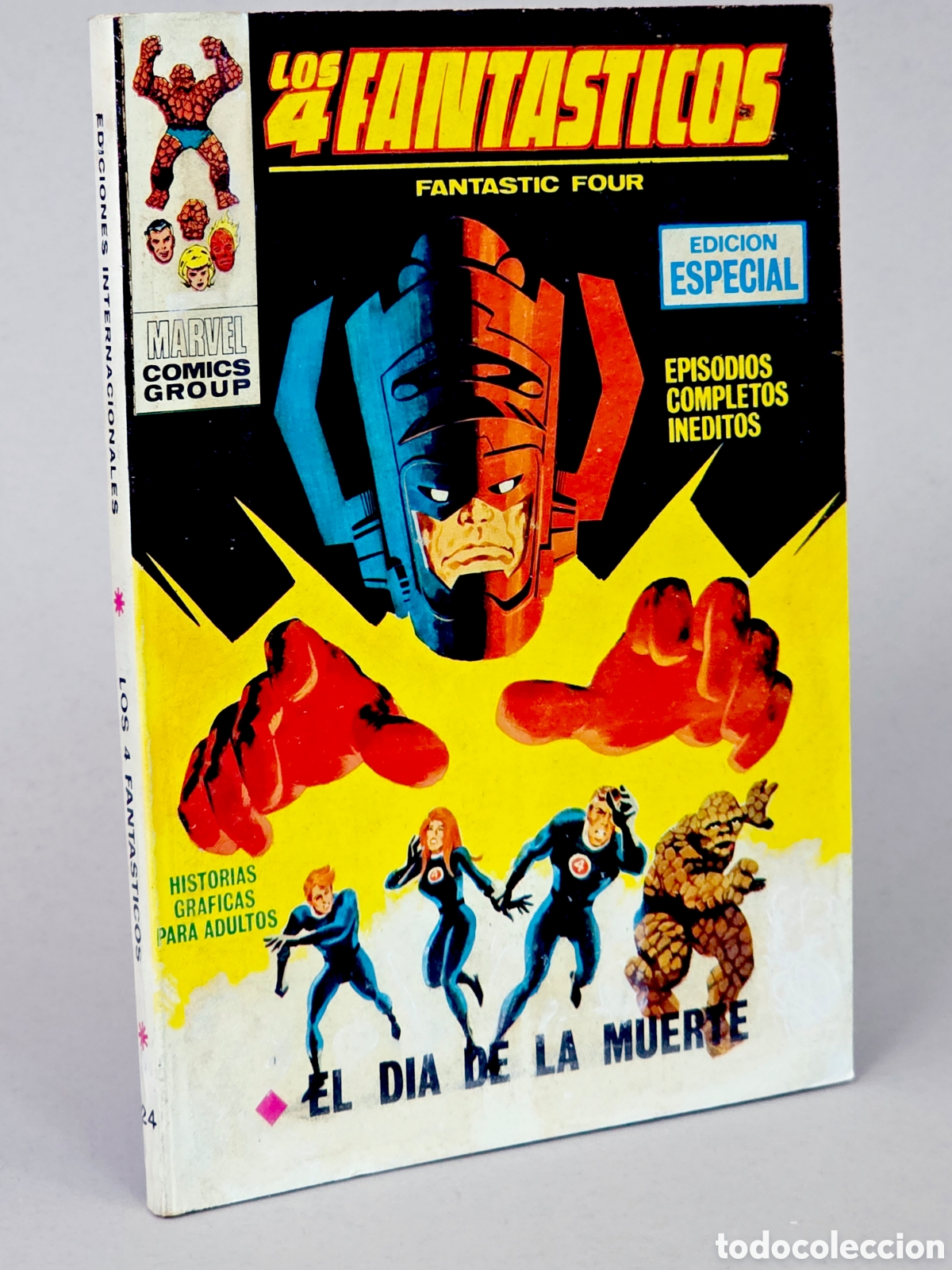 C&oacute;mics: C&Oacute;MIC LOS 4 FANT&Aacute;STICOS 24 EL D&Iacute;A DE LA MUERTE VOL.1 VERTICE TACO MARVEL VOLUMEN MUY BUEN ESTADO