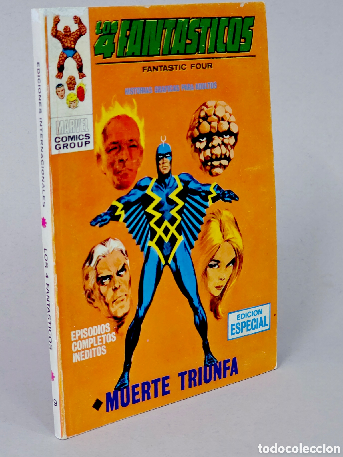 C&oacute;mics: C&Oacute;MIC LOS 4 FANT&Aacute;STICOS 19 MUERTE TRIUNFA VOL.1 VERTICE TACO MARVEL VOLUMEN BUEN ESTADO