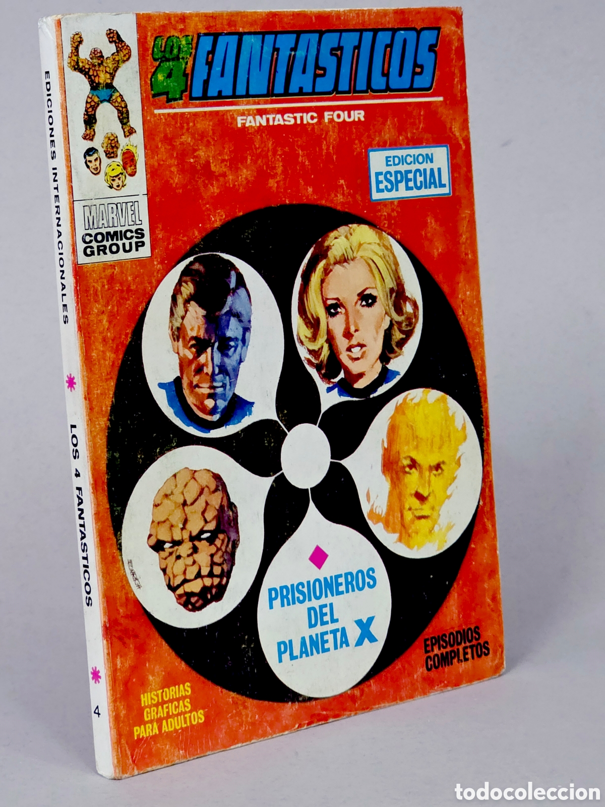 C&oacute;mics: C&Oacute;MIC LOS 4 FANT&Aacute;STICOS 4 PRISIONEROS DEL PLANETA VOL.1 VERTICE TACO MARVEL VOLUMEN MUY BUEN ESTADO